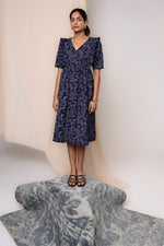 Load image into Gallery viewer, Dor Handblock Printed Dress
