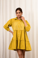 Load image into Gallery viewer, Aanchal Handblock Printed Dress