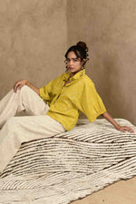 Load image into Gallery viewer, Chahat Oversized Shacket - MODERN BLUE