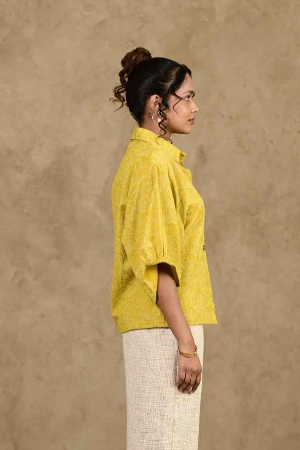 Chahat Oversized Shacket - MODERN BLUE