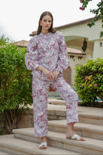 Load image into Gallery viewer, Lavender Bloom Co - ord Set - MODERN BLUE