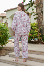 Load image into Gallery viewer, Lavender Bloom Co - ord Set - MODERN BLUE
