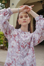 Load image into Gallery viewer, Lavender Bloom Co - ord Set - MODERN BLUE