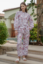 Load image into Gallery viewer, Lavender Bloom Co - ord Set - MODERN BLUE
