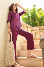Load image into Gallery viewer, Fine Wine Co-ord Set - MODERN BLUE
