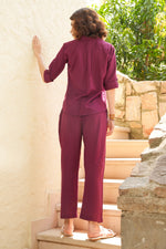 Load image into Gallery viewer, Fine Wine Co-ord Set - MODERN BLUE