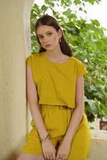 Load image into Gallery viewer, Lemon Zest Co-Ord Set - MODERN BLUE