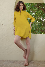 Load image into Gallery viewer, Sunny Day Shirt Dress - MODERN BLUE