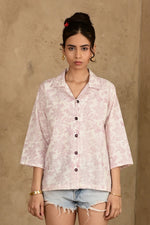 Load image into Gallery viewer, Jazba Handblock Printed Shirt
