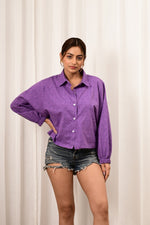 Load image into Gallery viewer, Roohani Oversized Handblock Printed Shacket
