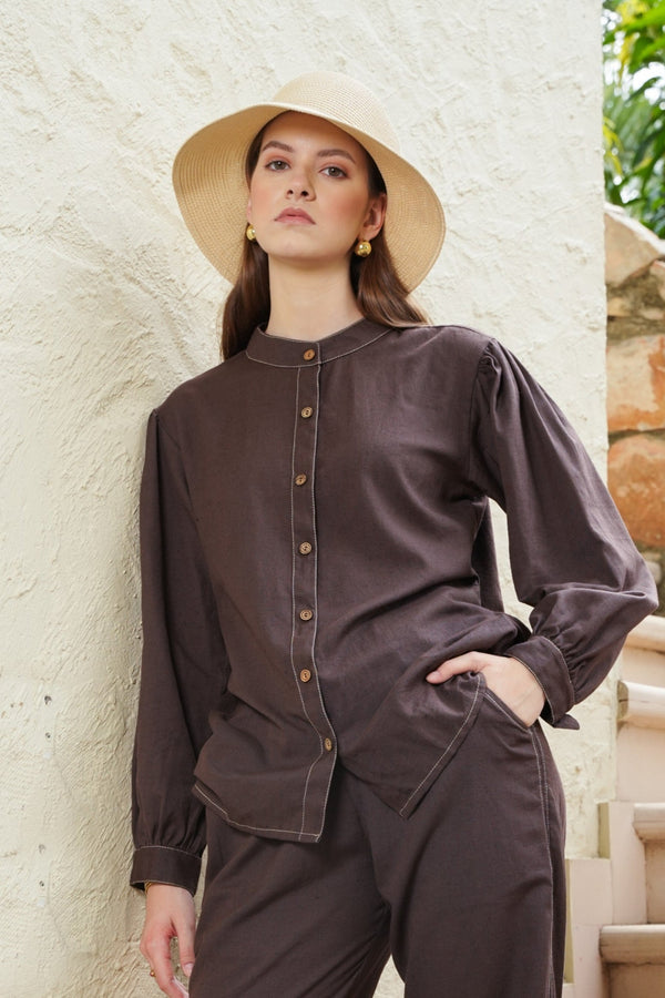 Brown Sugar Shirt - MODERN BLUE
