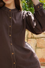 Load image into Gallery viewer, Brown Sugar Shirt - MODERN BLUE
