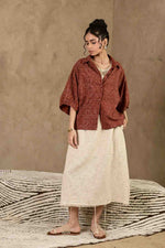 Load image into Gallery viewer, Chahat Oversized Shacket - MODERN BLUE
