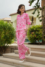 Load image into Gallery viewer, Rosé Reverie Co - ord Set - MODERN BLUE
