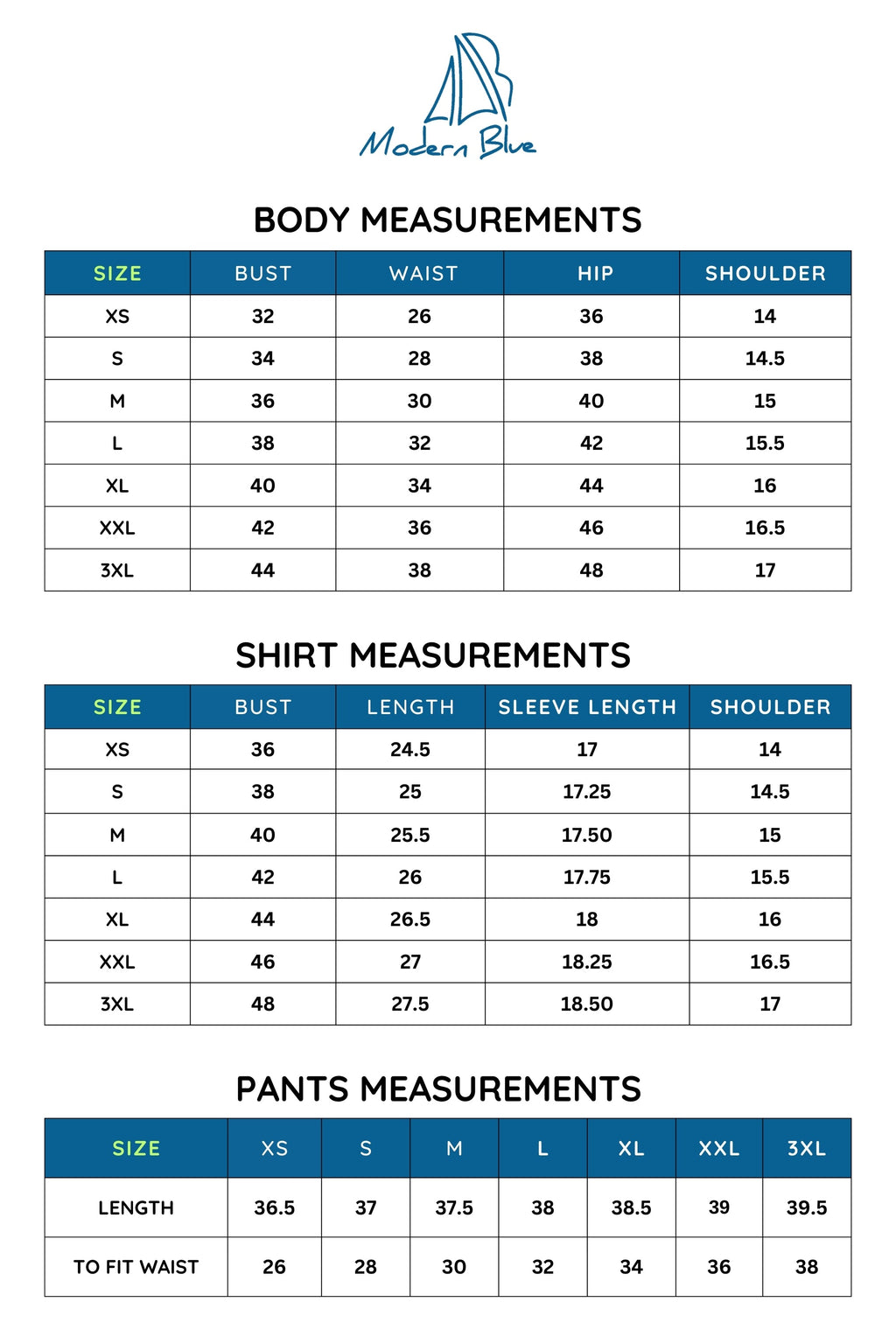 Size chart for Rosé Reverie Co-ord Set