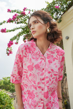 Load image into Gallery viewer, Rosé Reverie Co - ord Set - MODERN BLUE
