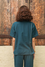 Load image into Gallery viewer, Teal Coast Shirt - MODERN BLUE
