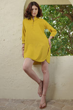 Load image into Gallery viewer, Sunny Day Shirt Dress - MODERN BLUE
